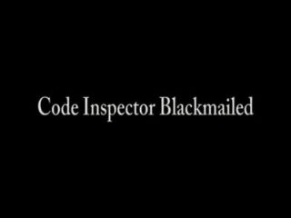कोड निरीक्षक ब्लैकमेल