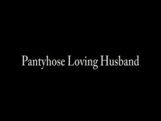 pantyhose प्यार करने वाला पति Footjob