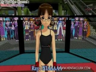 मोबाइल फोनों के लिए मोबाइल फोनों के लिए लड़की लड़ाई ryona हेनतई Ballbusting MMD