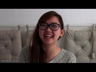 प्यारा busty geeky एशियाई exgf homemad बकवास