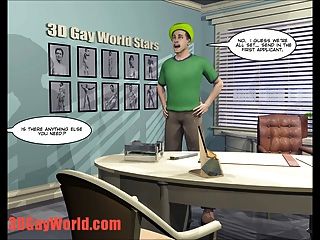 3 डी समलैंगिक दुनिया के सबसे बड़े समलैंगिक फिल्म स्टूडियो 3 डी कॉमिक्स चित्रों