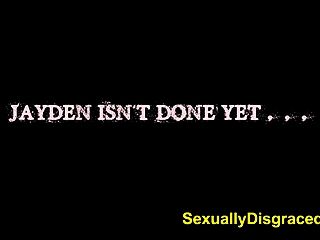 सेक्स गुलाम Jayden रायबरेली उसके स्वामी गर्म लोड प्राप्त करने के लिए रिटर्न